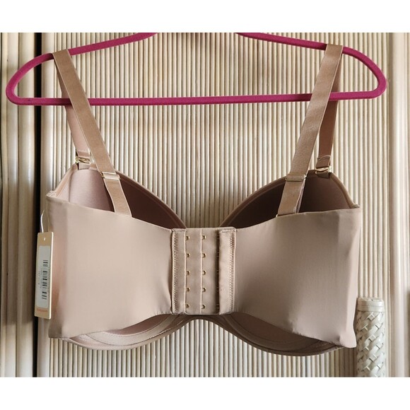 Third Love 24/7 Classic Bra Size 36 H Taupe Underwire Removable Straps NWT - Picture 2 of 10